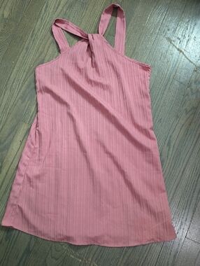 SHEIN Dusty Rose Twist-Strap Cami